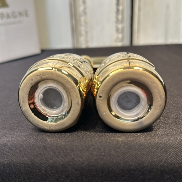 Metallic Gold Champagne Salt and Pepper Shaker Set - Picture 5 of 6